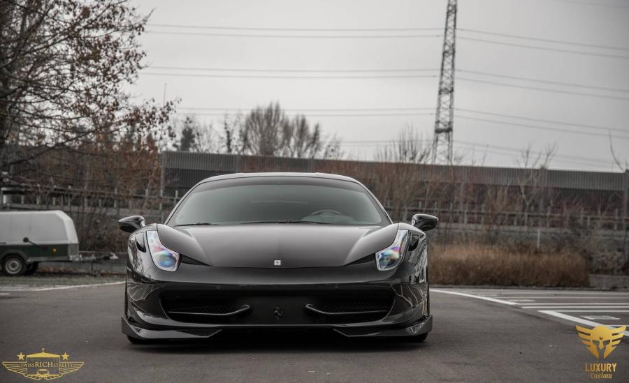  Ferrari 458 Italia Murdered Out by Luxury Customs 2014 года  (фото 7 из 23)